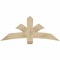 Ekena Millwork Davenport Rough Sawn Timber Gable Bracket, Douglas Fir, 60"W x 25"H x 2"D x 6"F, 10/12 Pitch GBW060X25X0206DAV00RDF - alternate 1